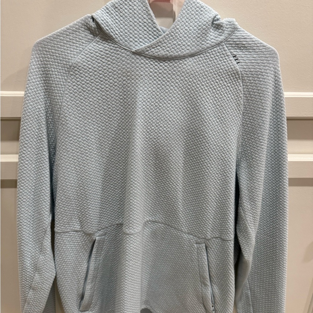 lululemon athletica Light Blue Textured Hoodie